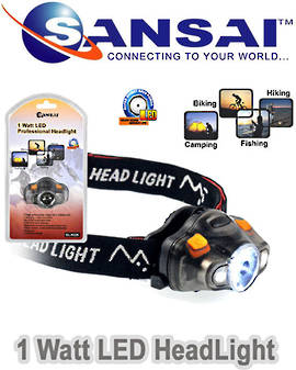 SANSAI 1W LED Headlight